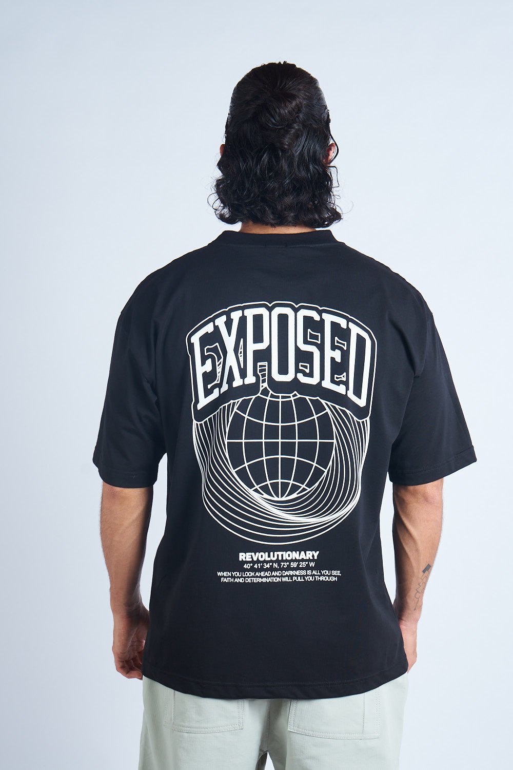 CAMISETA OVERSIZE NEGRA [DROP 0:0]