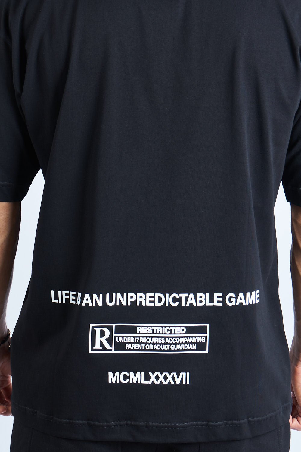 CAMISETA OVERSIZE NEGRA [DROP 0:0]