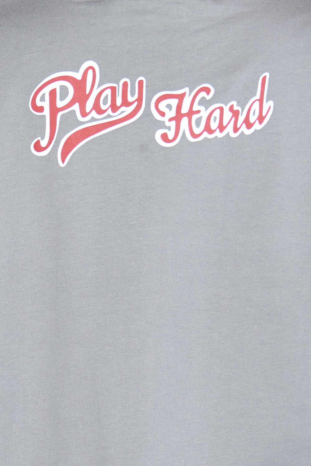 Camiseta oversize PLAY HARD GRIS | DROP 03 |