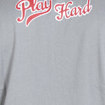 Camiseta oversize PLAY HARD GRIS | DROP 03 |