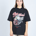 Camiseta oversize PLAY HARD NEGRO | DROP 03 |