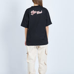 Camiseta oversize PLAY HARD NEGRO | DROP 03 |
