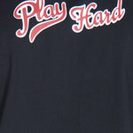 Camiseta oversize PLAY HARD NEGRO | DROP 03 |