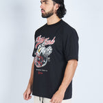 Camiseta oversize PLAY HARD NEGRO | DROP 03 |