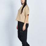 Camiseta oversize textura ARENA | Drop 03 |