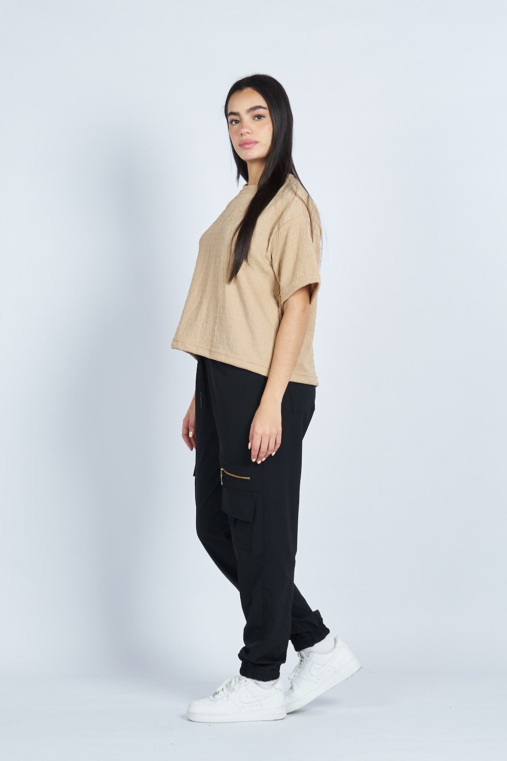 Camiseta oversize textura ARENA | Drop 03 |