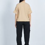 Camiseta oversize textura ARENA | Drop 03 |