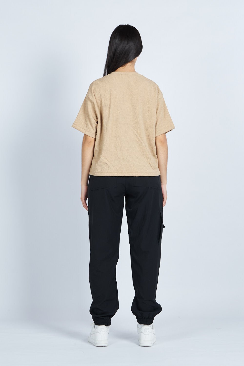 Camiseta oversize textura ARENA | Drop 03 |