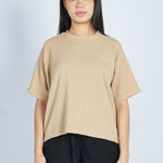 Camiseta oversize textura ARENA | Drop 03 |