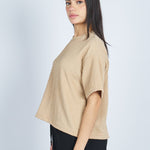Camiseta oversize textura ARENA | Drop 03 |