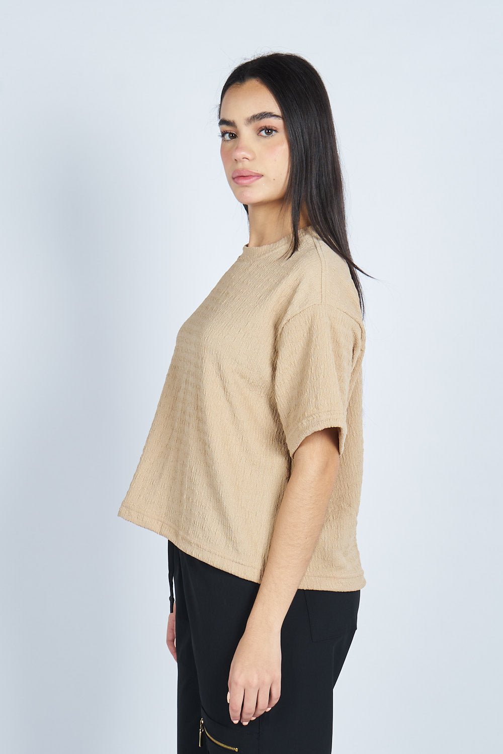 Camiseta oversize textura ARENA | Drop 03 |