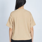 Camiseta oversize textura ARENA | Drop 03 |
