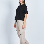 Camiseta oversize textura NEGRA | Drop 03 |