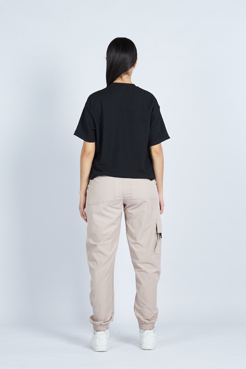 Camiseta oversize textura NEGRA | Drop 03 |