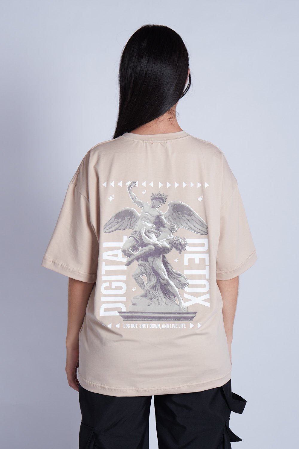 CAMISETA OVERSIZED ANGEL DETOX ARENA - REDUX CLUB
