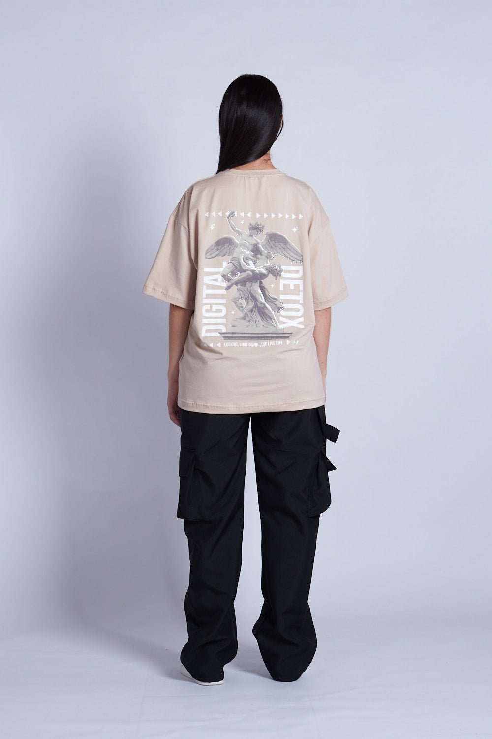 CAMISETA OVERSIZED ANGEL DETOX ARENA - REDUX CLUB