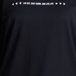 CAMISETA OVERSIZED ANGEL DETOX NEGRO - REDUX CLUB
