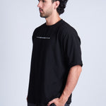 CAMISETA OVERSIZED ANGEL DETOX NEGRO - REDUX CLUB