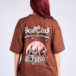 CAMISETA OVERSIZED CAFE CAOS - CORD & CO