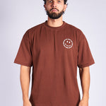 CAMISETA OVERSIZED CAFE SMILEY - CORD & CO