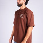 CAMISETA OVERSIZED CAFE SMILEY - CORD & CO