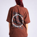 CAMISETA OVERSIZED CAFE SMILEY - CORD & CO