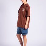 CAMISETA OVERSIZED CAFE SMILEY - CORD & CO