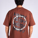 CAMISETA OVERSIZED CAFE SMILEY - CORD & CO