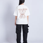 CAMISETA OVERSIZED FEEL GOOD MARFIL - REDUX CLUB