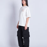 CAMISETA OVERSIZED FEEL GOOD MARFIL - REDUX CLUB