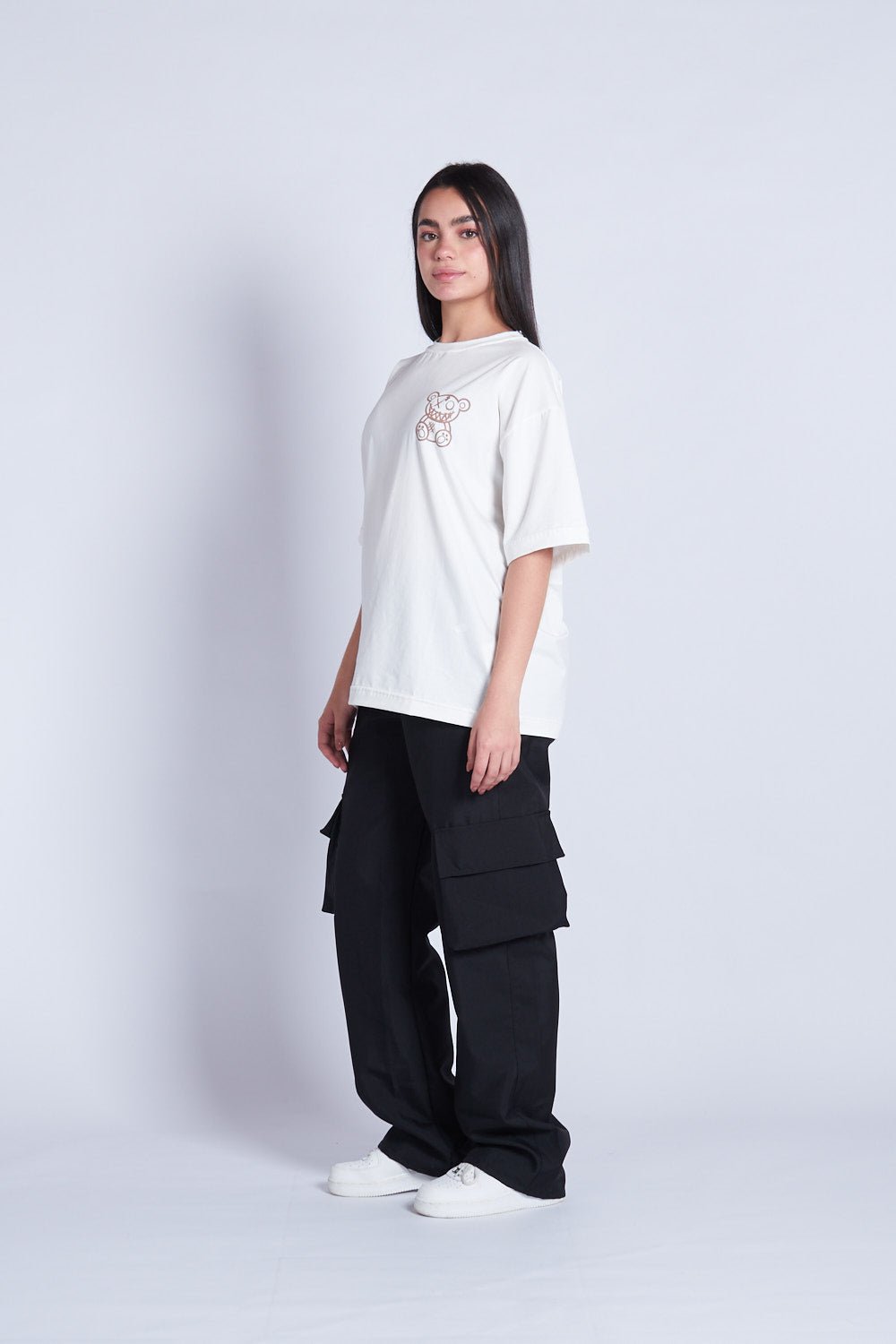 CAMISETA OVERSIZED FEEL GOOD MARFIL - REDUX CLUB