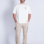 CAMISETA OVERSIZED FEEL GOOD MARFIL - REDUX CLUB