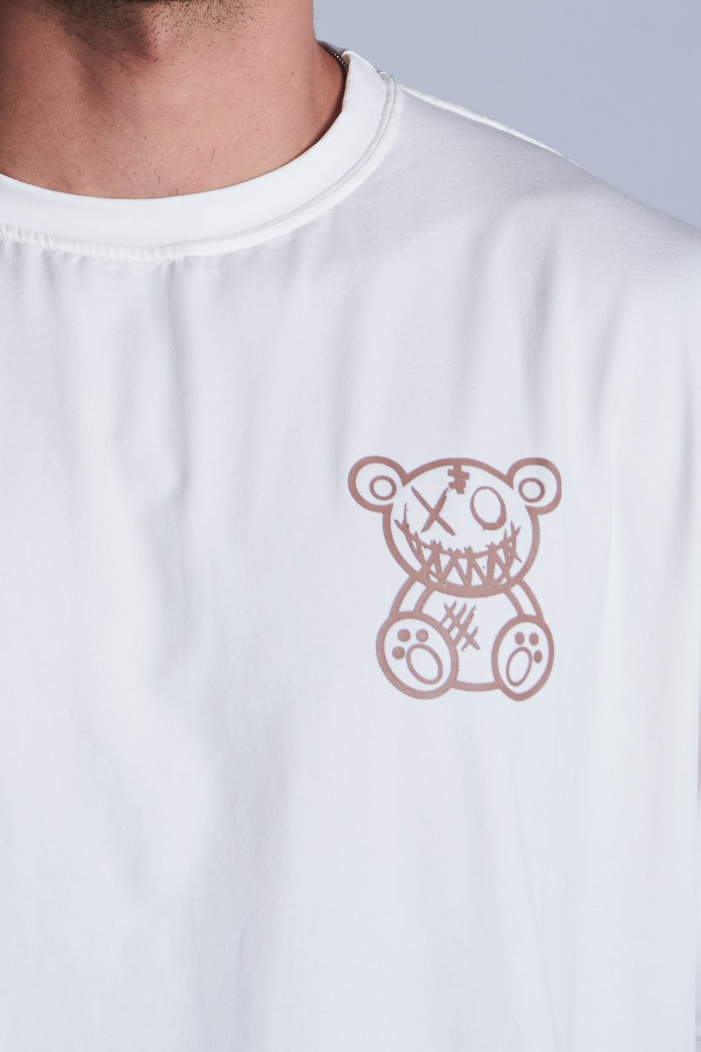 CAMISETA OVERSIZED FEEL GOOD MARFIL - REDUX CLUB