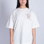 CAMISETA OVERSIZED FEEL GOOD MARFIL - REDUX CLUB