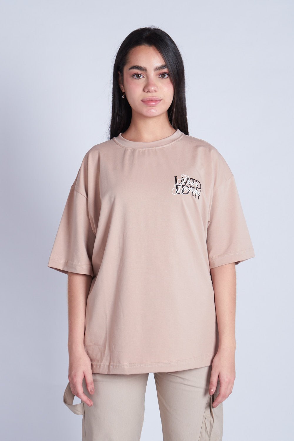 CAMISETA OVERSIZED LIMITED EDITION CAQUI - REDUX CLUB