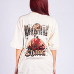 CAMISETA OVERSIZED MARFIL CAOS - CORD & CO