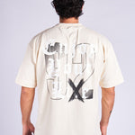 CAMISETA OVERSIZED MARFIL ENJOY - CORD & CO