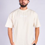 CAMISETA OVERSIZED MARFIL ENJOY - CORD & CO