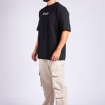 CAMISETA OVERSIZED NEGRA ENJOY - CORD & CO