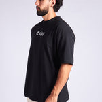 CAMISETA OVERSIZED NEGRA ENJOY - CORD & CO
