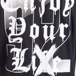 CAMISETA OVERSIZED NEGRA ENJOY - CORD & CO