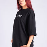 CAMISETA OVERSIZED NEGRA ENJOY - CORD & CO