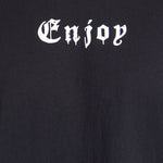 CAMISETA OVERSIZED NEGRA ENJOY - CORD & CO