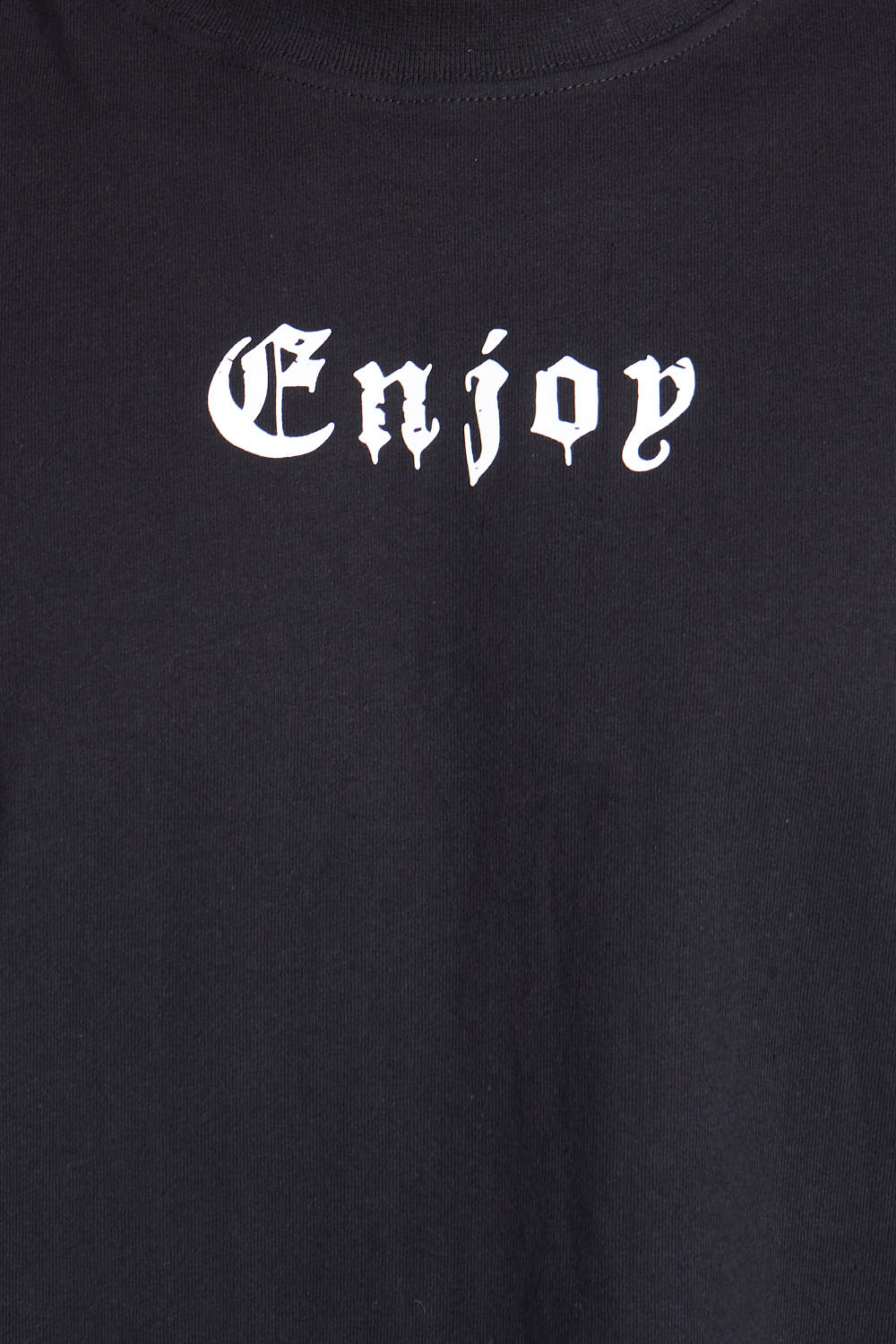 CAMISETA OVERSIZED NEGRA ENJOY - CORD & CO