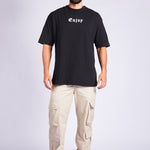 CAMISETA OVERSIZED NEGRA ENJOY - CORD & CO