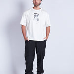 CAMISETA OVERSIZED REVIVAL MARFIL - REDUX CLUB
