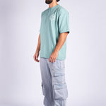 CAMISETA OVERSIZED VERDE SMILEY - CORD & CO