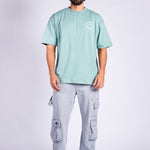 CAMISETA OVERSIZED VERDE SMILEY - CORD & CO
