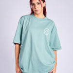 CAMISETA OVERSIZED VERDE SMILEY - CORD & CO