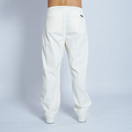 Jogger ballon corduroy con prenses Marfil